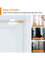 Sensore Porta Finestra Senza Fili Smart WiFi DY-MC400A