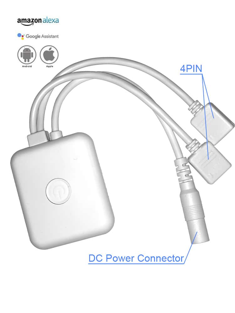 Striscia RBG LED Controller Wi-Fi App Controllo