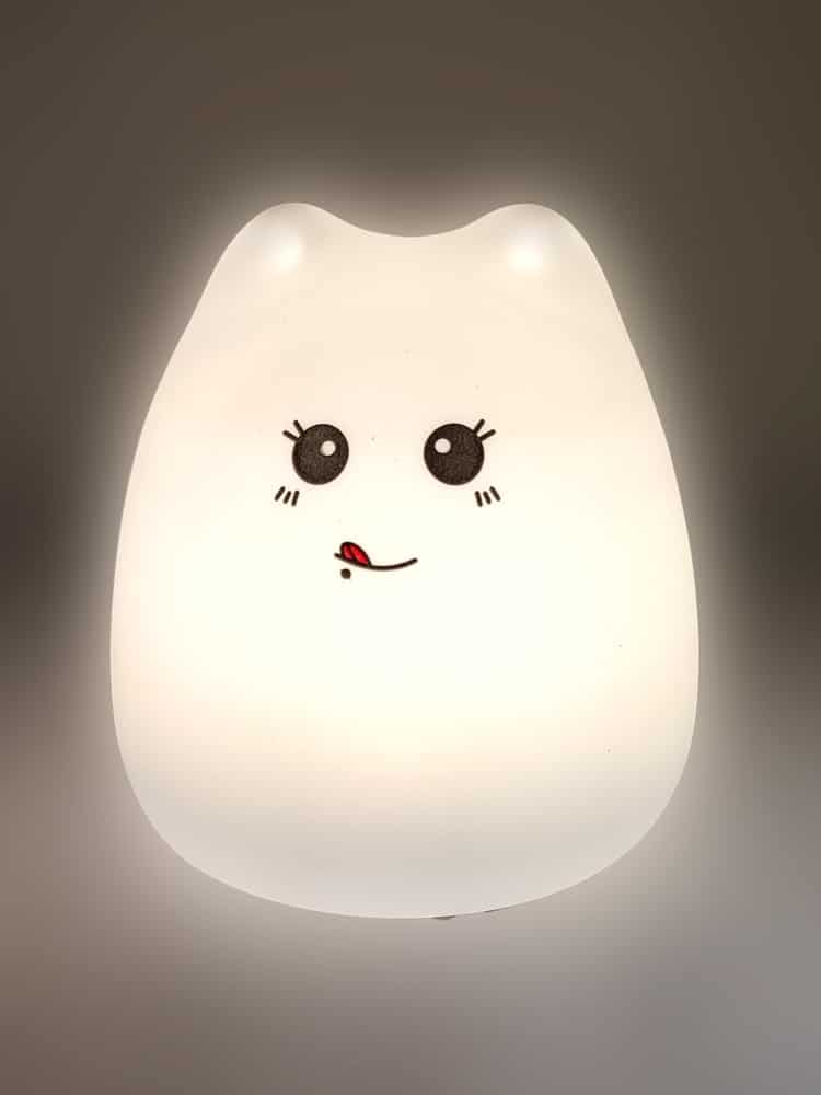 Silicone Luce Notturna 7 Colori Tap Control