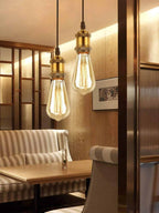 Vintage Pendente Portalampada E27 3 Colori