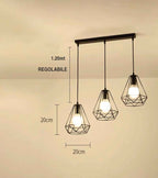 Lampadario a Sospensione Nero FEEL 1465