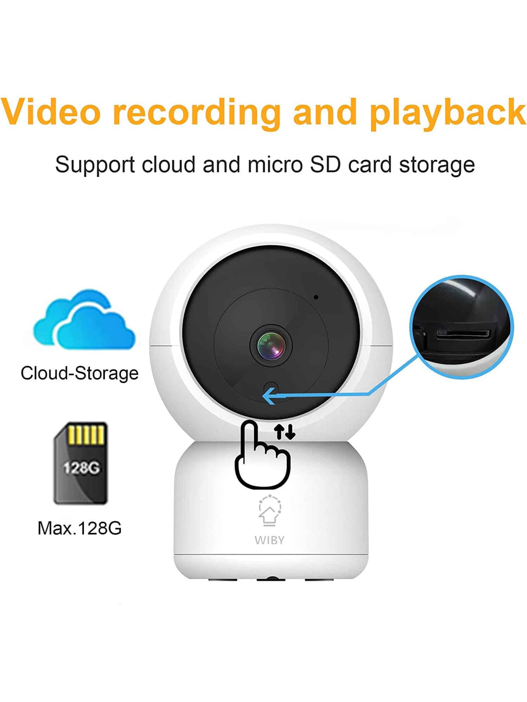 Telecamera da Interno Wifi 2.4G/5G Intelligente (tv-308-2mp)