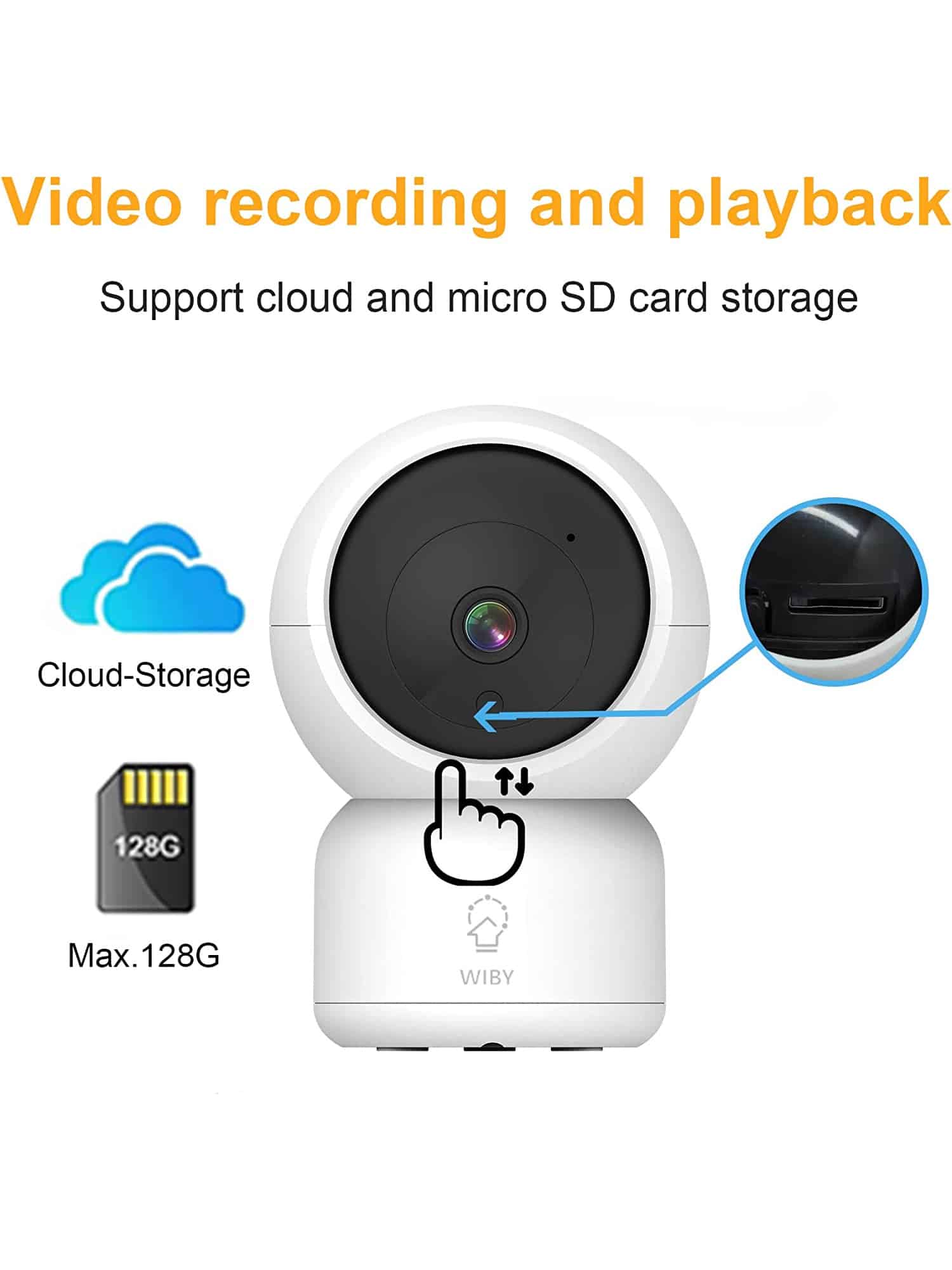 Telecamera da Interno Wifi 2.4G/5G Intelligente (tv-308-2mp)