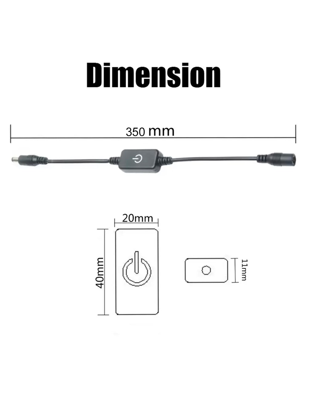 Interruttore Dimmer Touch per Strisce LED