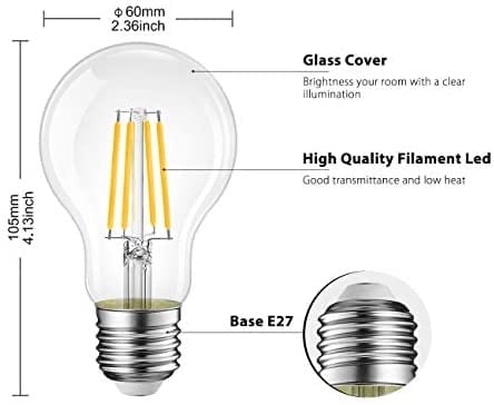 LAMPADINA FILAMENTO A60 E27 Immagine secondaria del prodotto