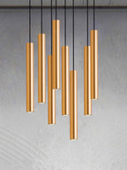 Pendente Led Tubo Evo Oro 5w