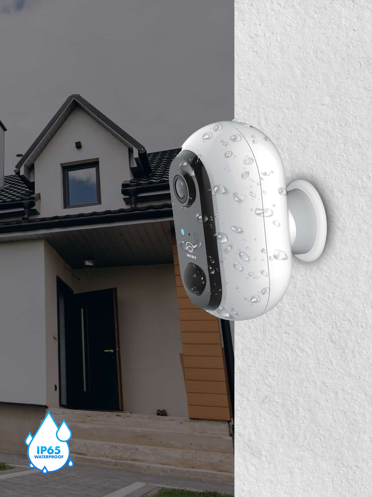 Telecamera da Esterno Ricaricabile WIFI  WIBY S-09G Immagine secondaria del prodotto