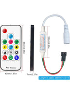 RGB IC LED Controller con Telecomanda 14Key