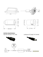 Controller Sensore LED Monocolore Dimmer Mini003-HS