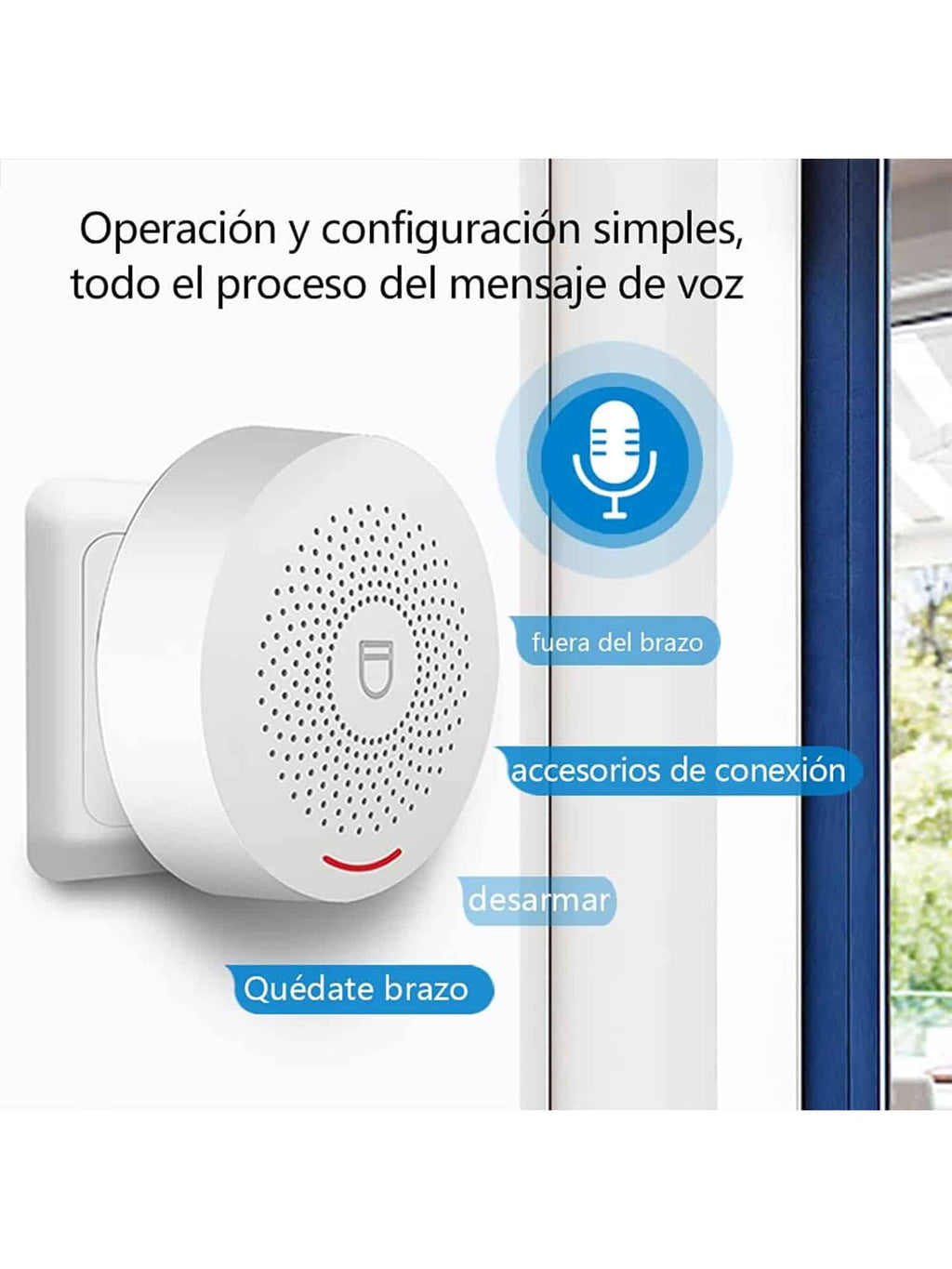 Kit Allarme Wifi Sirena Intelligente PW-150