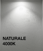 PORTA FARETTO QUADRATO IN GESSO