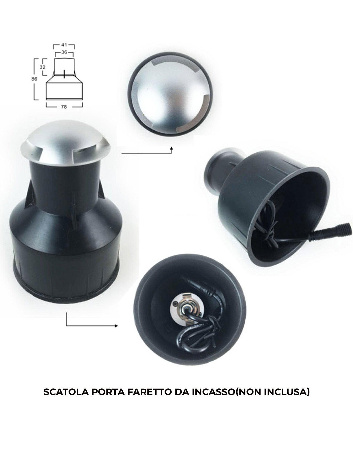 Segnapasso LED Faretti da Incasso Giardino Outdoor Buried Luce
