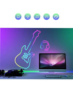 Strisce LED Neon FLEX RGBIC Intelligenti Wifi 5m