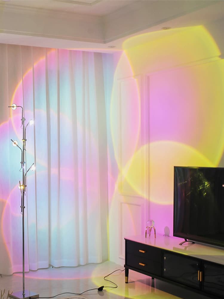 Lampada da Terra Design Tramonto 3 Colori Modalità 180cm