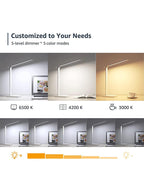 Lampada da Scrivania LED con Ricarica Wireless Protegge L'occhio 6.5w