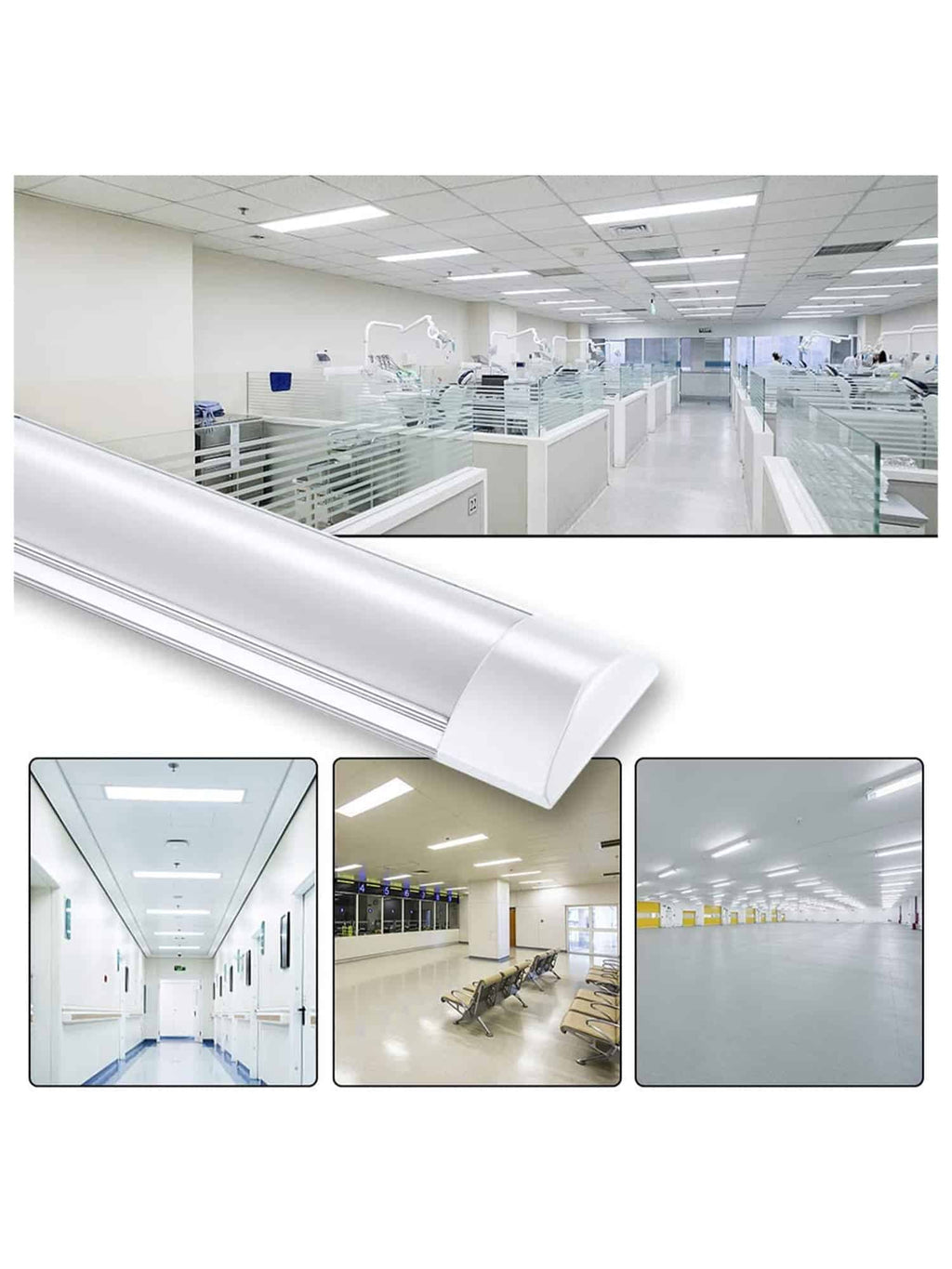 Plafoniera Luce Wide Tube I5 120cm Collegabile