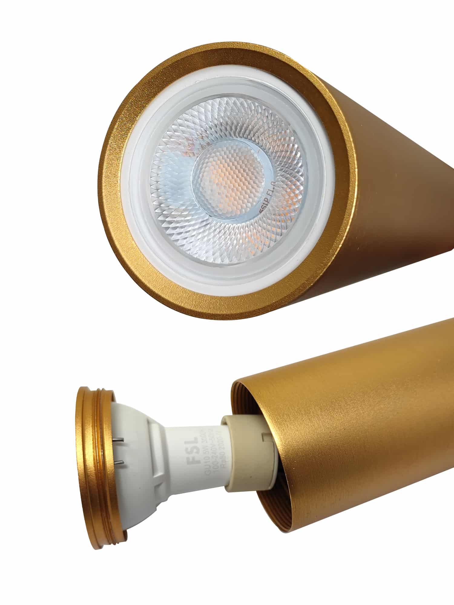 Pendente Led Tubo Evo Oro 5w Immagine secondaria del prodotto