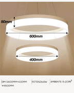 GIULIA LUNA 5070-2 Lampadario LED a Sospensione SMART