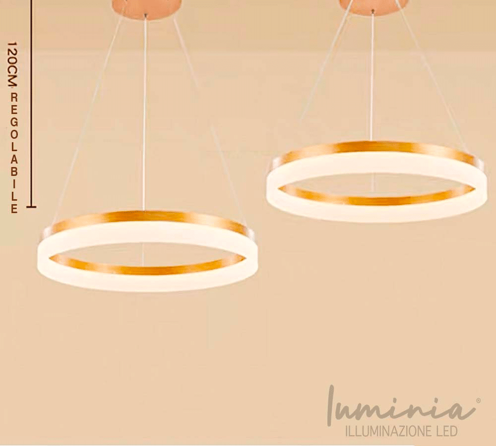 GIULIA LUNA 5070-1 Lampadario LED a Sospensione SMART