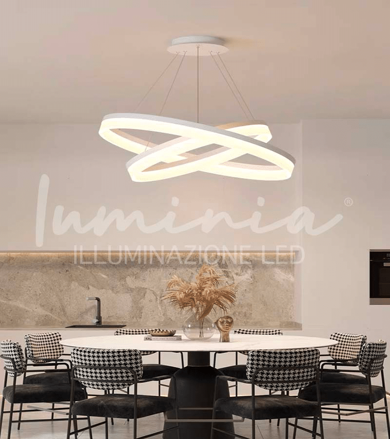 GIULIA LUNA 5070-2 Lampadario LED a Sospensione SMART