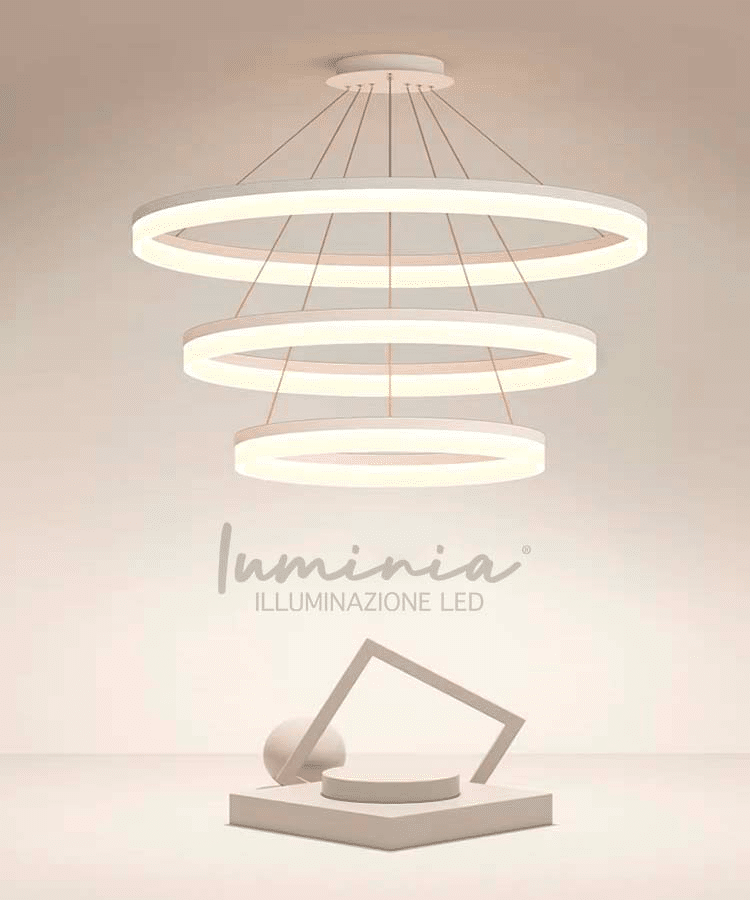 GIULIA LUNA 5070-3 Lampadario LED a Sospensione SMART