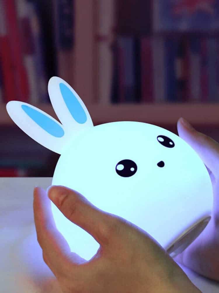 Silicone Luce Notturna 7 Colori Tap Control