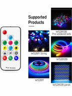 RGB IC LED Controller con Telecomanda 14Key