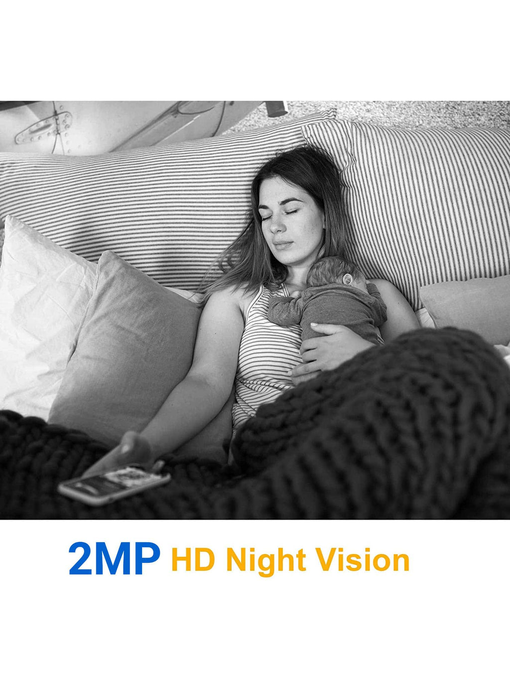 Telecamera da Interno Wifi 2.4G/5G Intelligente (tv-308-2mp)