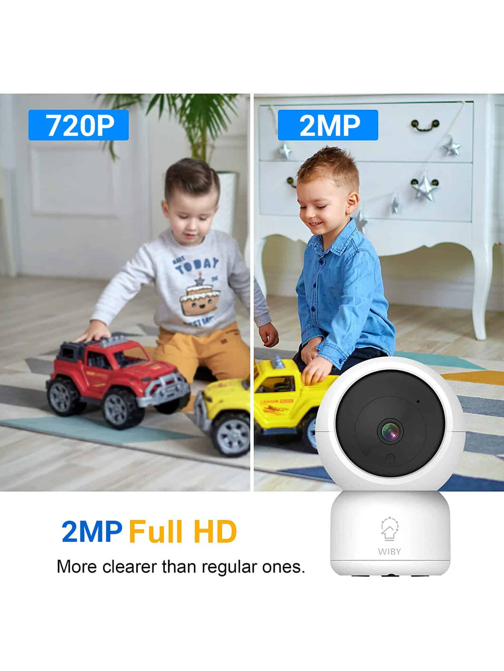 Telecamera da Interno Wifi 2.4G/5G Intelligente (tv-308-2mp)