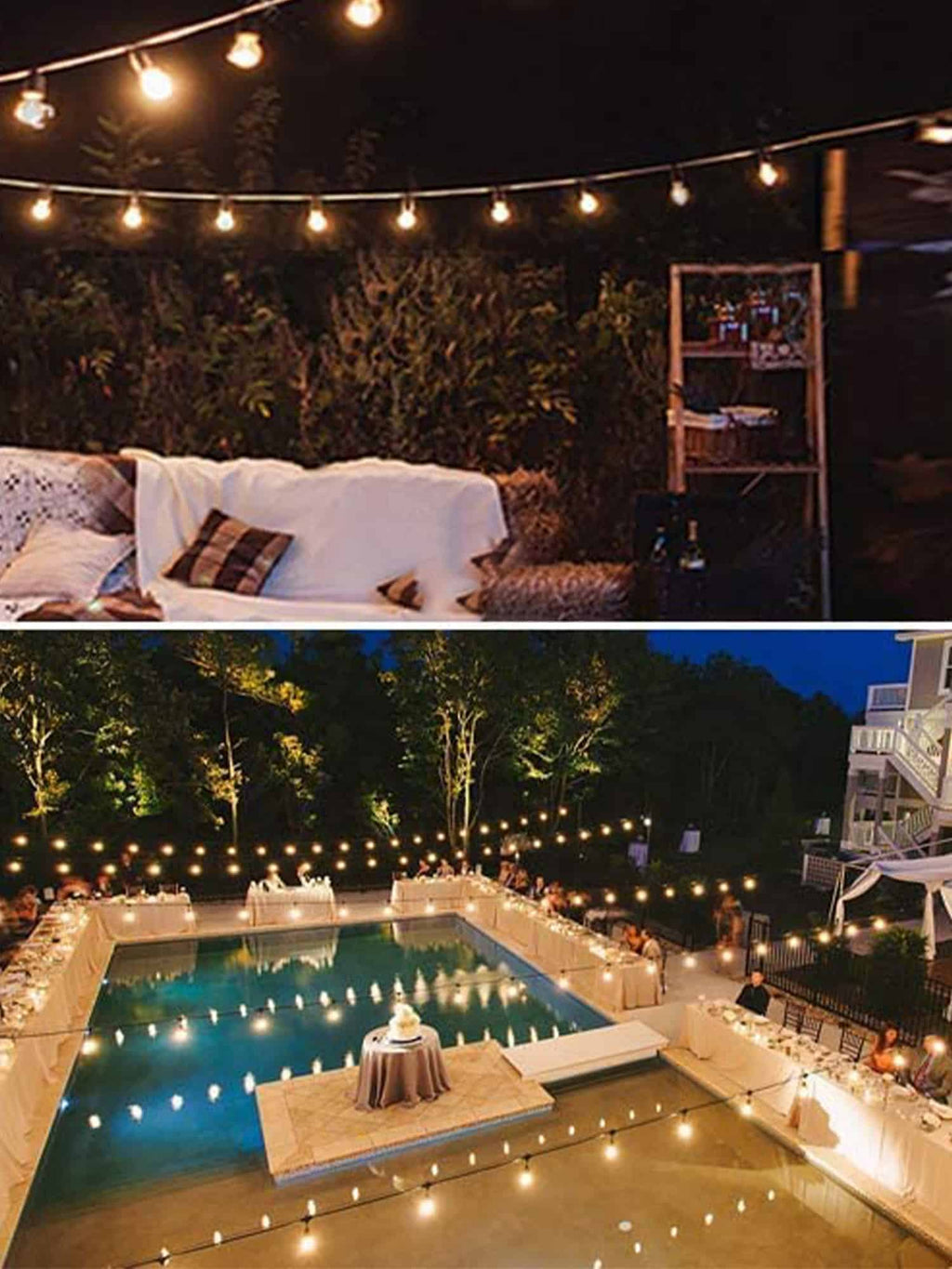 Catenaria LED per Esterno Solare IP65