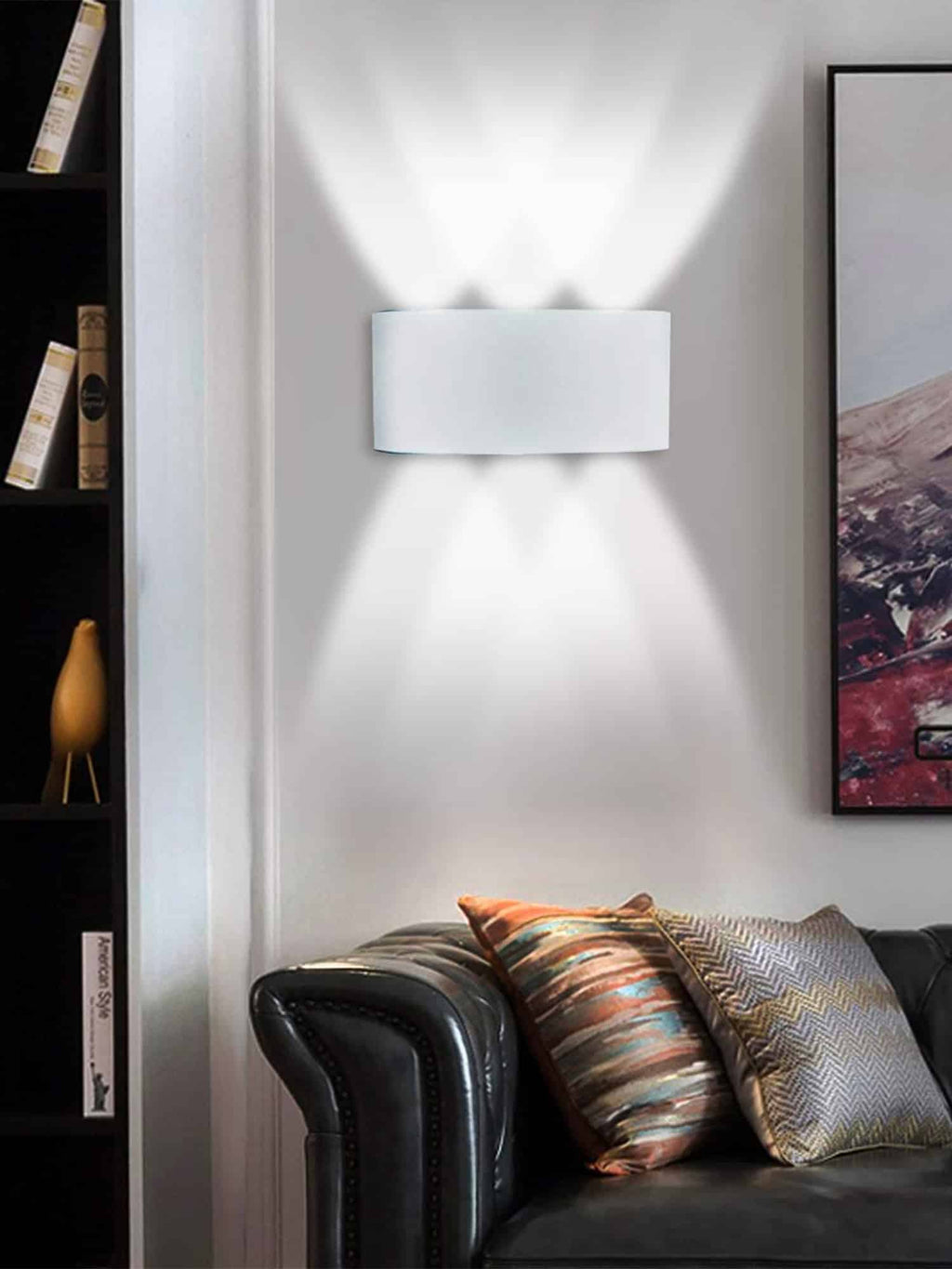 Applique LED da Parete Moderno 6LED IP44