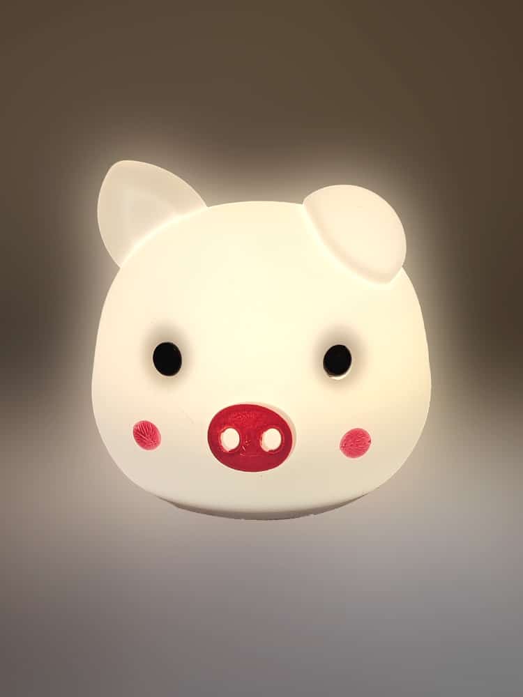 Silicone Luce Notturna 7 Colori Tap Control