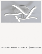 GIULIA ONDA 9002 Lampadario LED a Soffitto