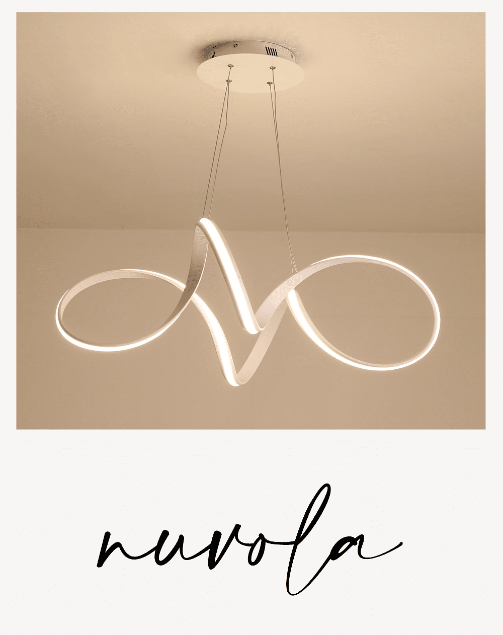 GIULIA NUVOLA 9111 Lampadario LED a Sospensione SMART