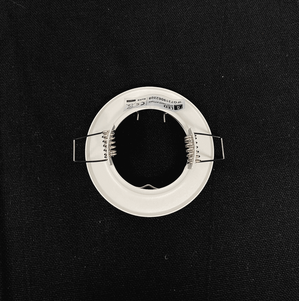 GHIERA ROTONDA BIANCA (BOX 2pz) Immagine secondaria del prodotto