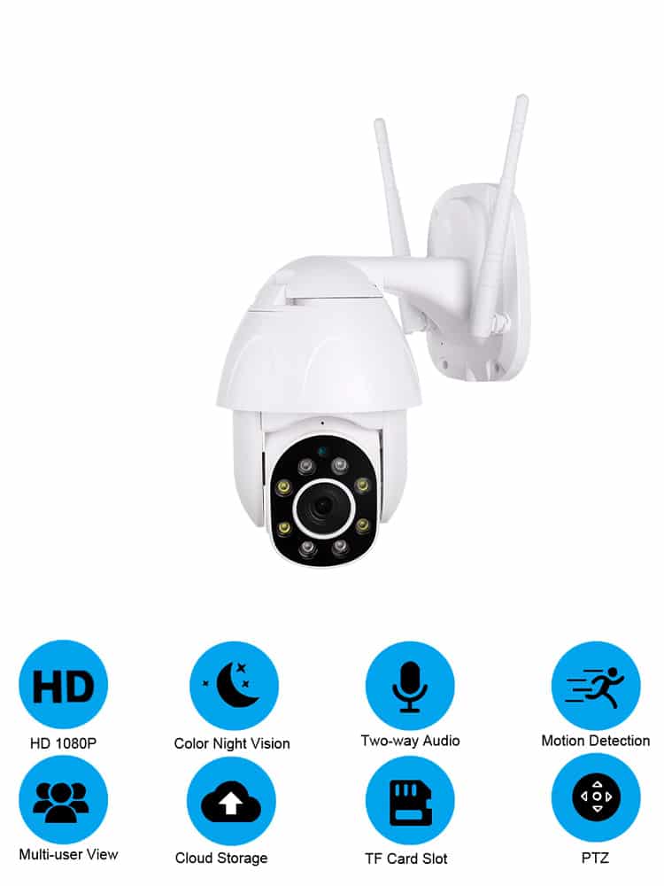 Telecamera di Sorveglianza Intelligente TV-9825A-2MP Immagine principale del prodotto