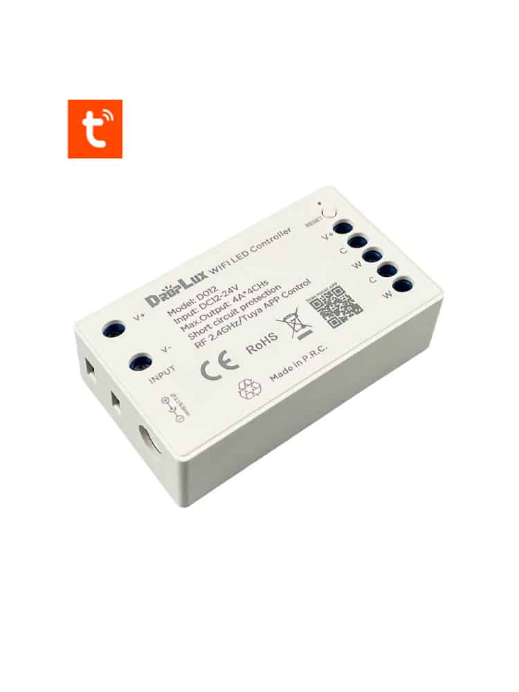 Controller Led WIFI CCT Compatibile con Telecomando e App Tuya D012 Immagine principale del prodotto