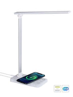 Lampada da Scrivania LED con Ricarica Wireless Protegge L'occhio 6.5w