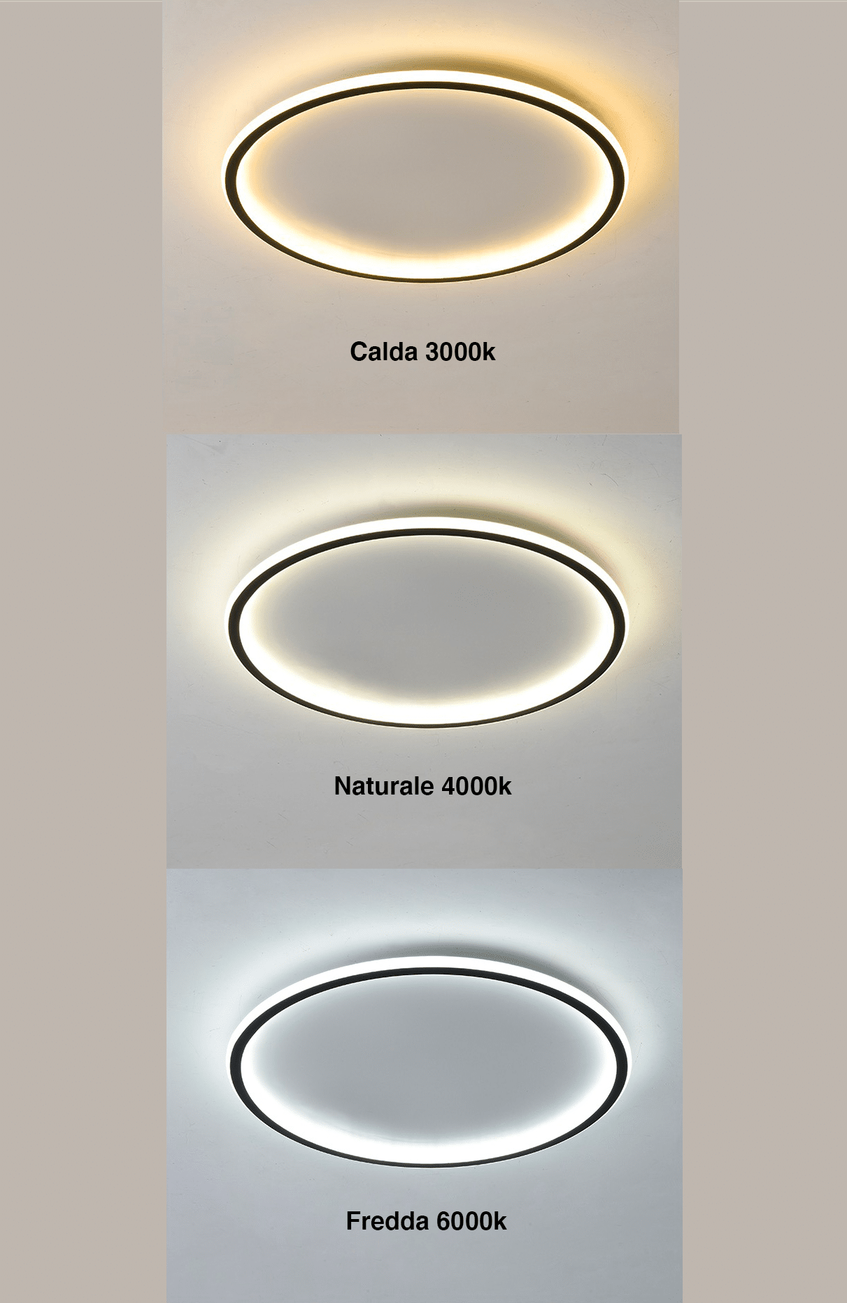 GIULIA ECLISSI 9274 Lampadario LED a Soffitto SMART