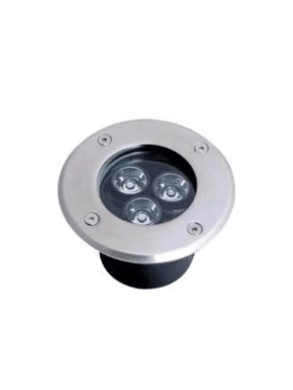 Faretto a led segnapasso calpestabile 3W IP65 Int. 75mm Est. 80mm