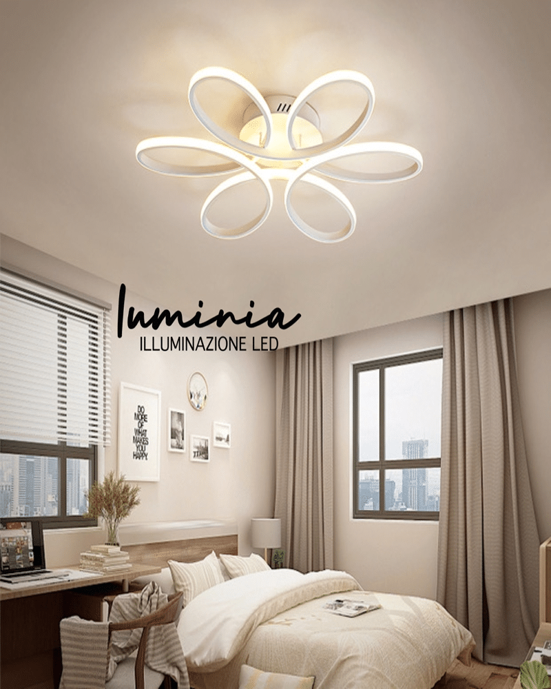 GIULIA FIORE 6801-6 Lampadario LED a Soffitto SMART