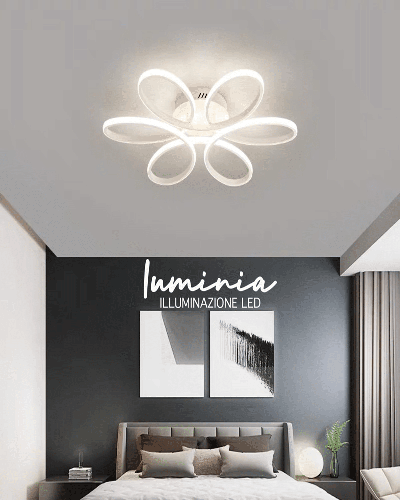 GIULIA FIORE 6801-6 Lampadario LED a Soffitto SMART
