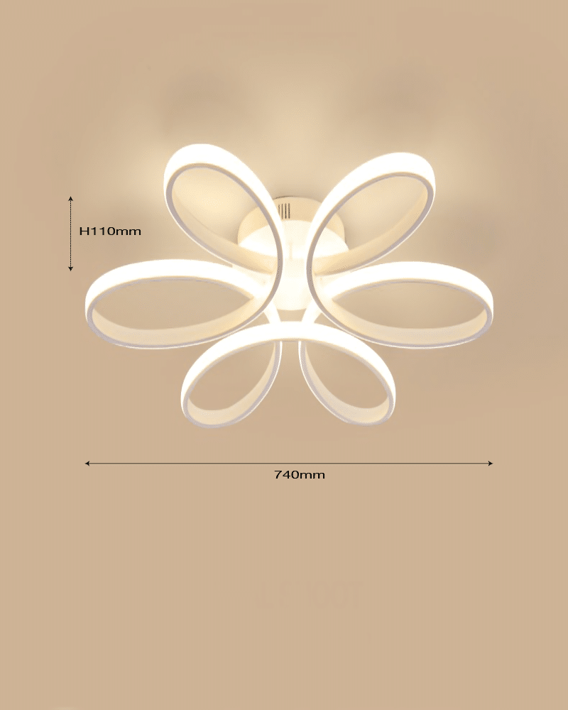 GIULIA FIORE 6801-6 Lampadario LED a Soffitto SMART