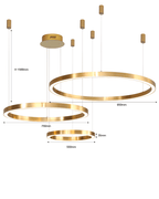 GIULIA PIANETA 6816 Lampadario LED a Sospensione SMART