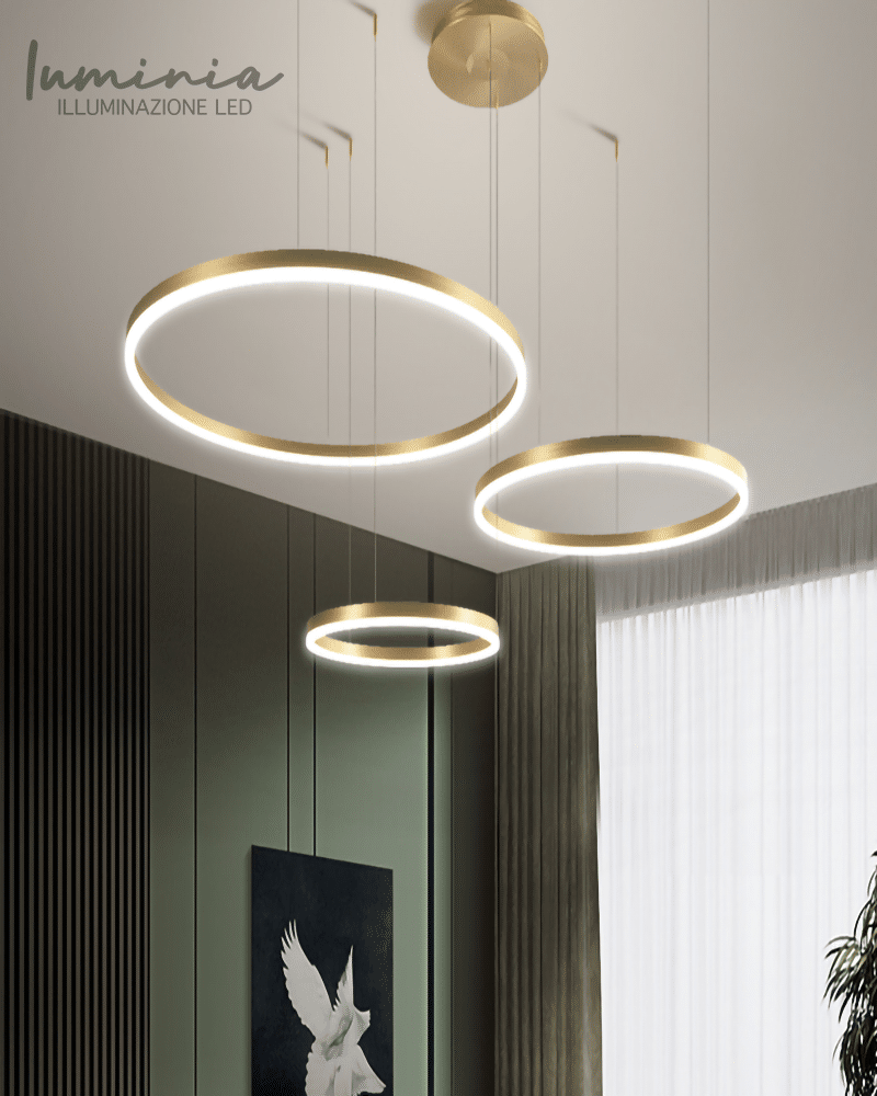 GIULIA PIANETA 6816 Lampadario LED a Sospensione SMART