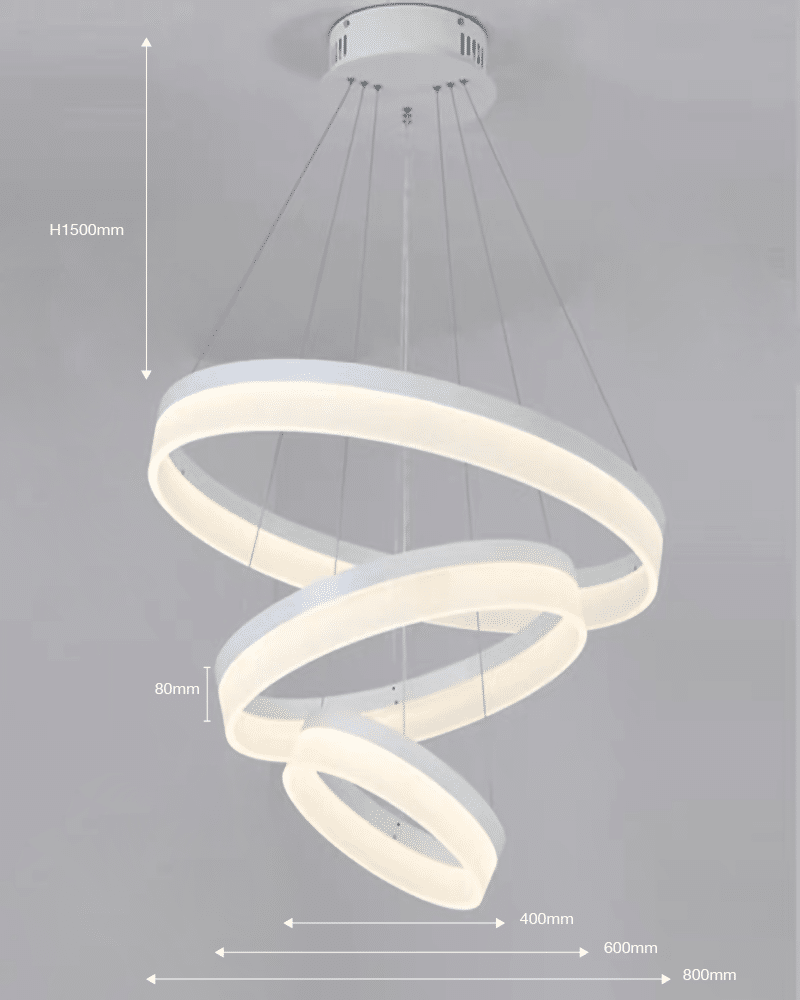 GIULIA LUNA 5070-3 Lampadario LED a Sospensione SMART