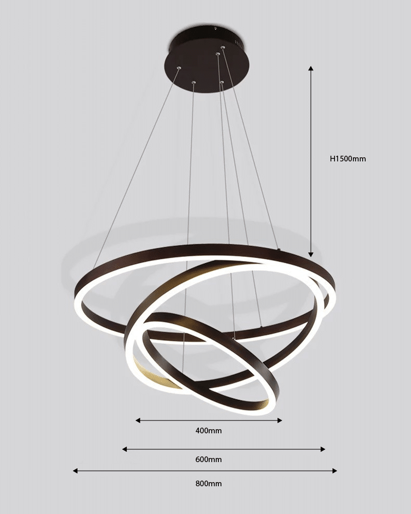 GIULIA PIANETA 6815-3  Lampadario LED a Sospensione SMART
