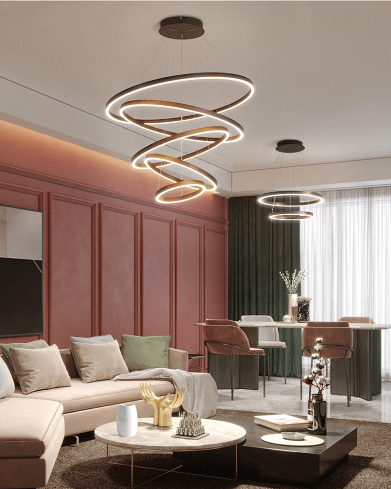 GIULIA PIANETA 6815-5 Lampadario LED a Sospensione SMART Immagine principale del prodotto