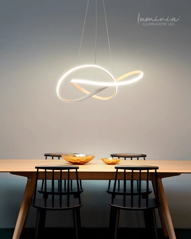 GIULIA INFINITY  9252 (9001) Lampadario LED a Sospensione SMART Immagine secondaria del prodotto