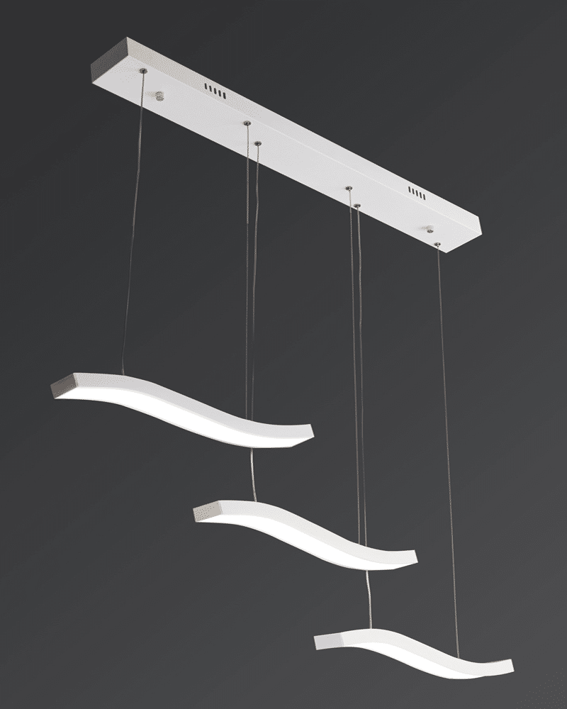 GIULIA ONDA 8007-3 Lampadario LED a Sospensione SMART Immagine principale del prodotto